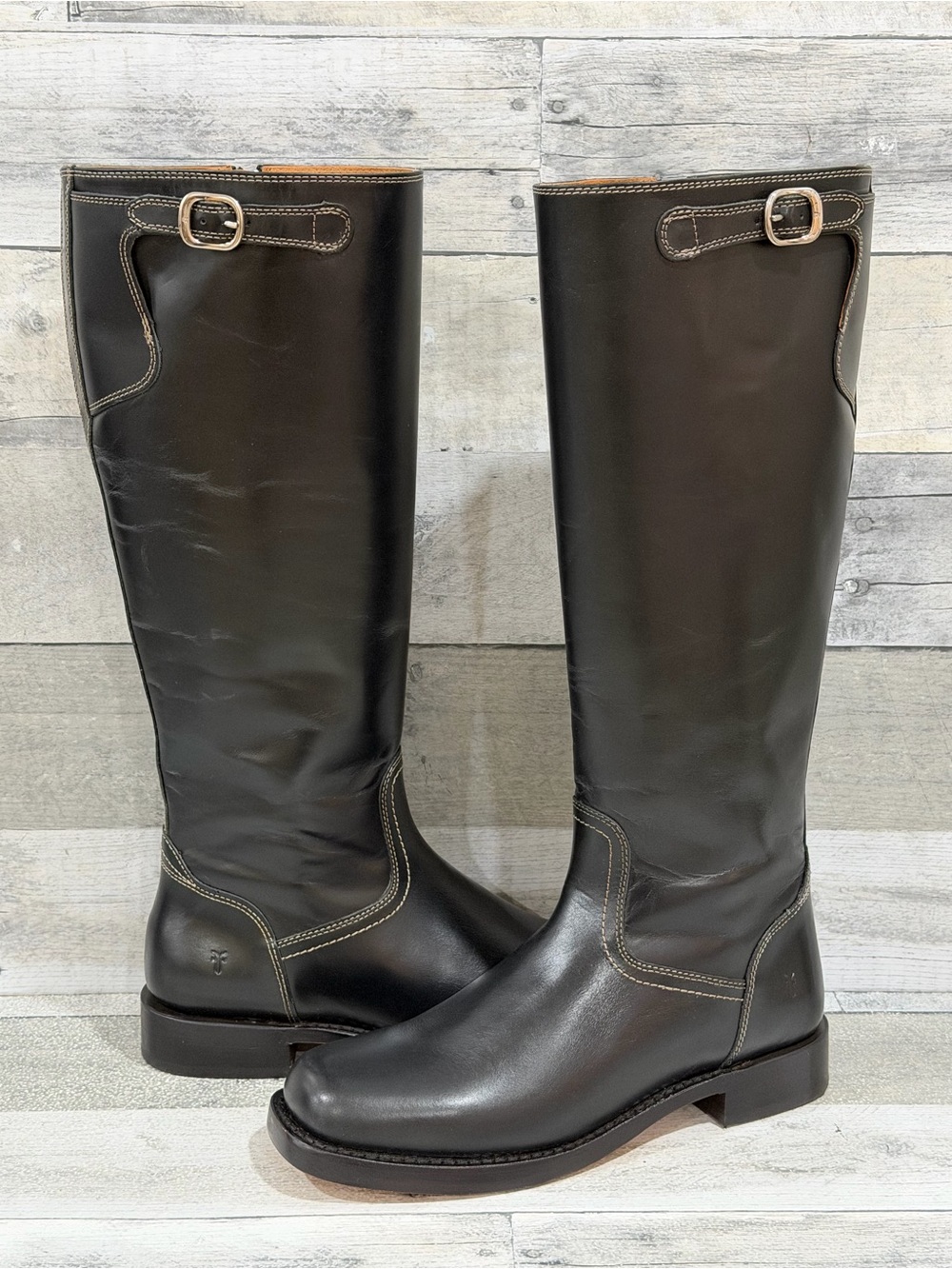 FRYE Campus Knee High Riding Boot In Black - Size - 9B Women’s